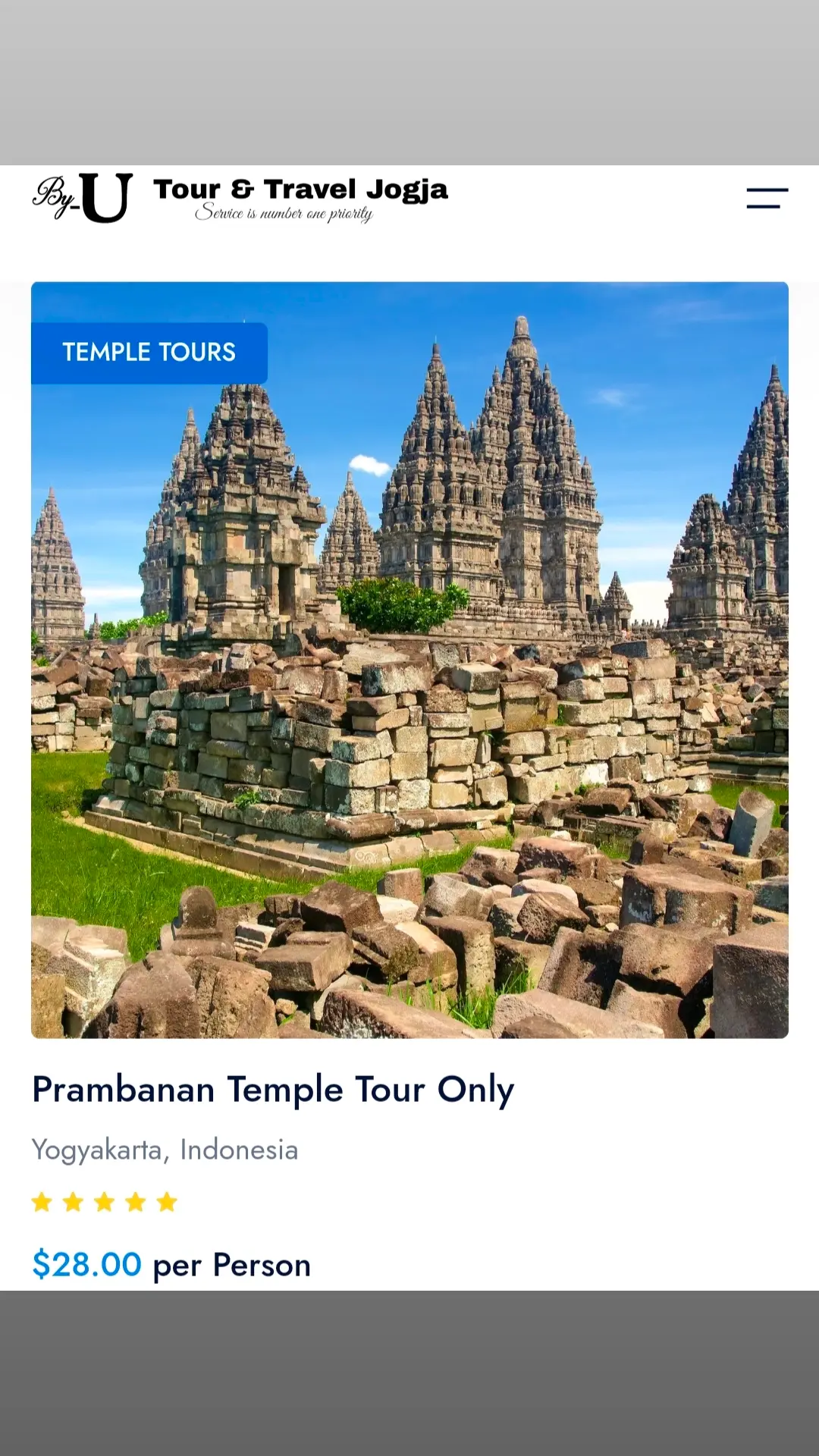 PT. By-U Tour & travel Jogjaka