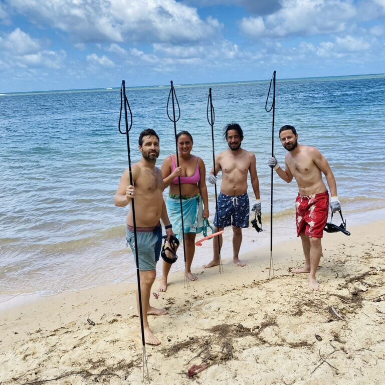 Hawaiian Reef Spearfishing Lesson for Beginners
