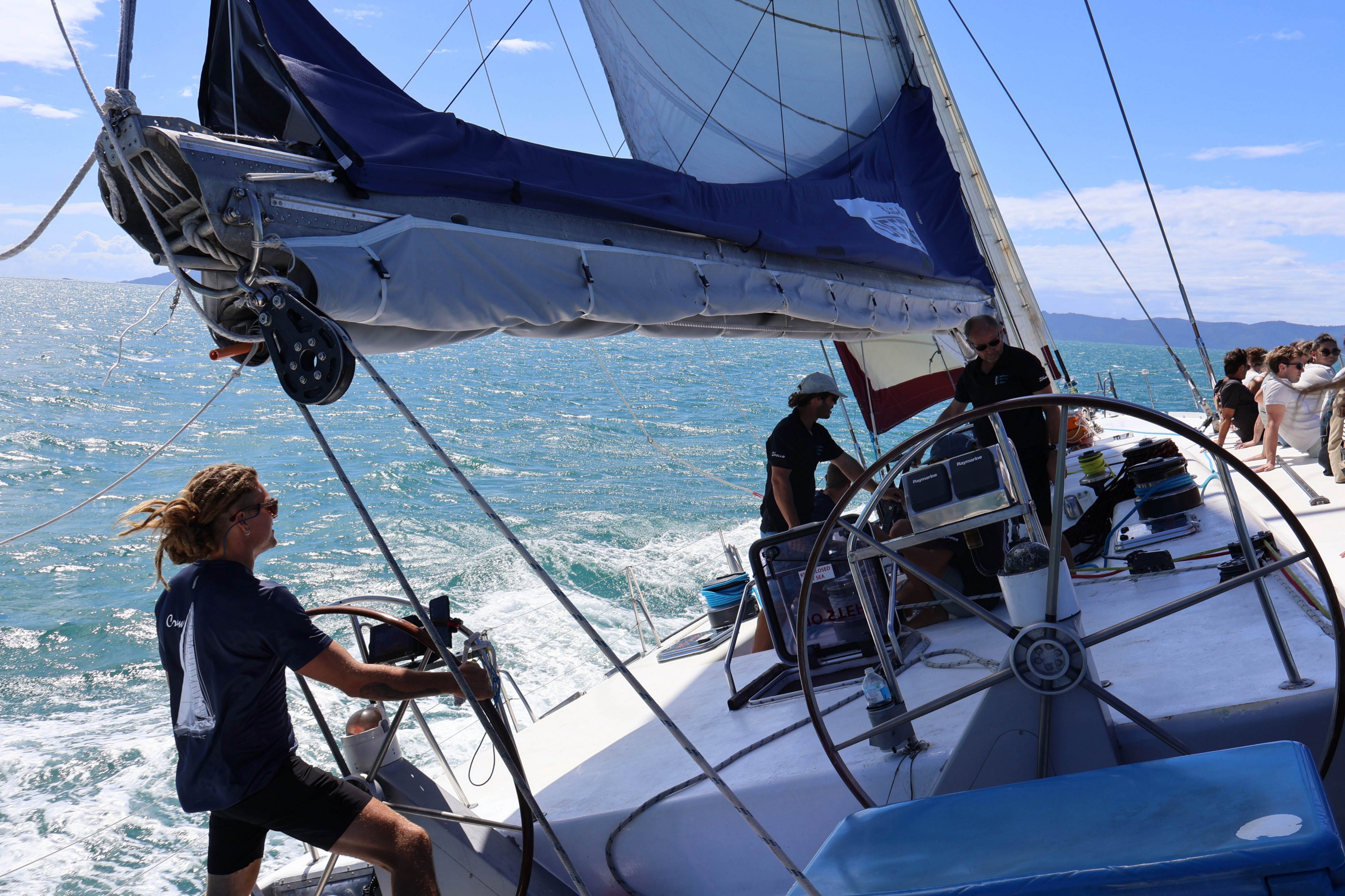British Defender Sailing