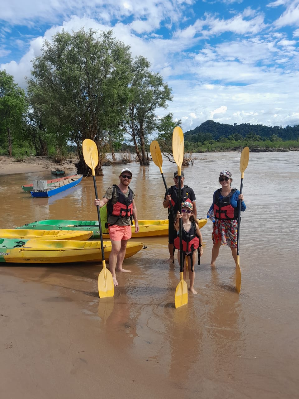 Mekong River Kayaking