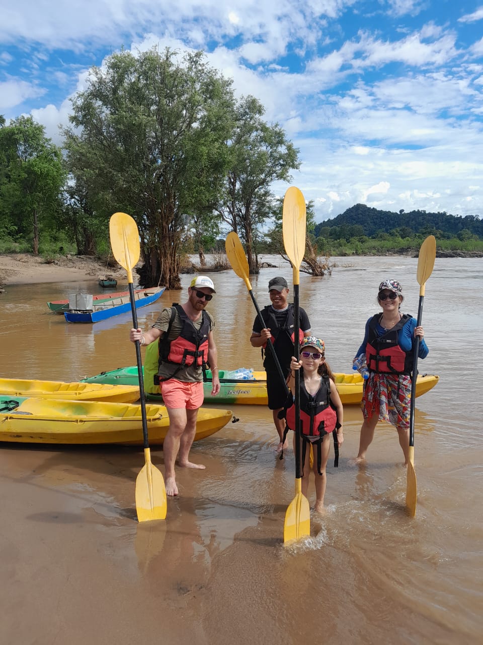 Mekong River Kayaking