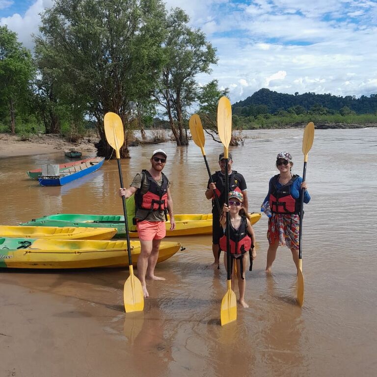 Mekong River Kayaking
