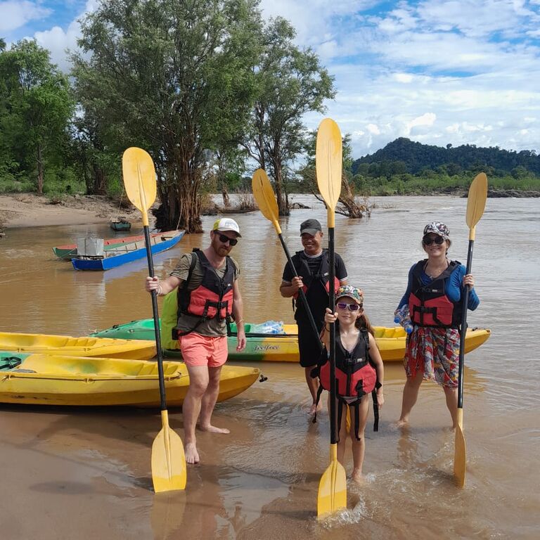 Mekong River Kayaking