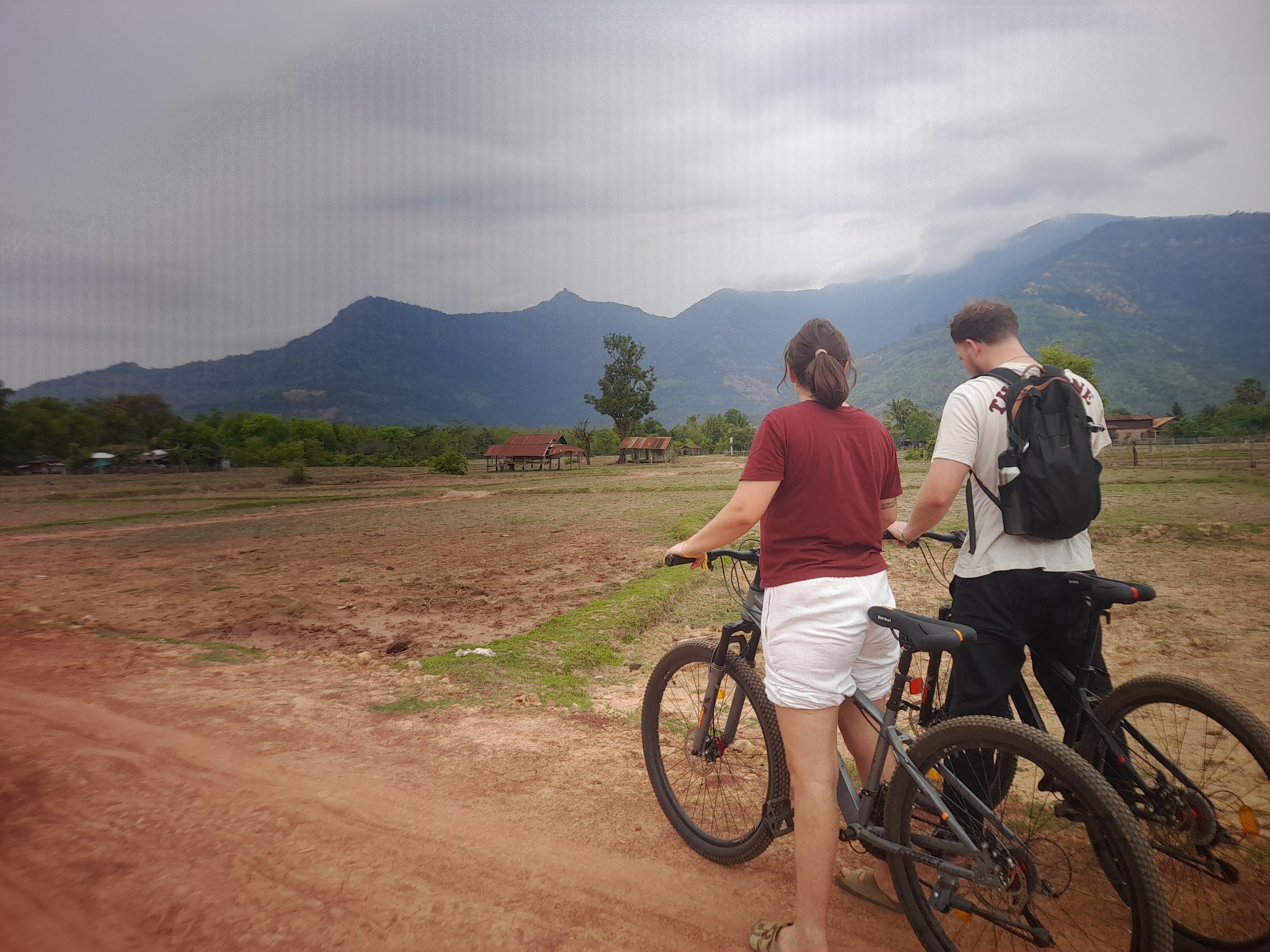 Wat Phu Khmer Temple by Bike