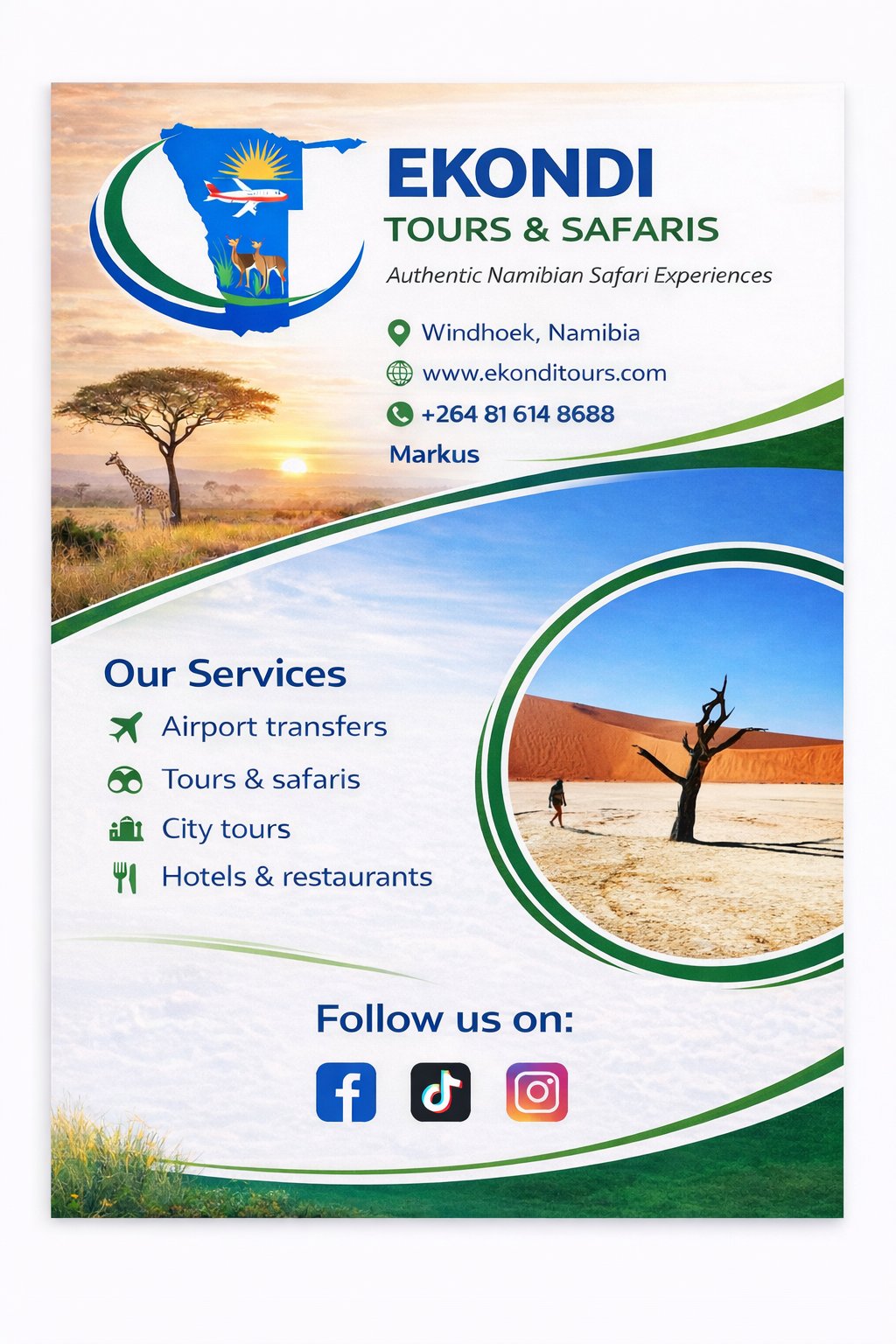 Ekondi tours and transfers