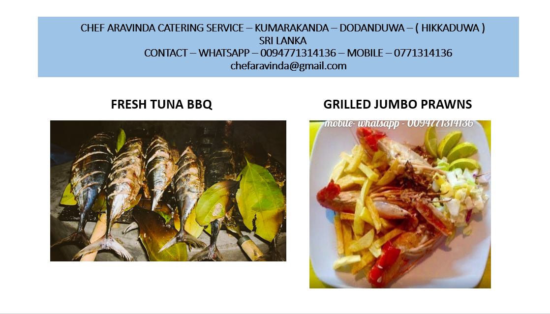 Chef Aravinda Catering Service