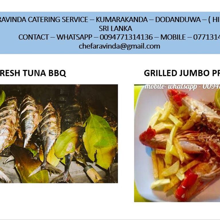 Chef Aravinda Catering Service