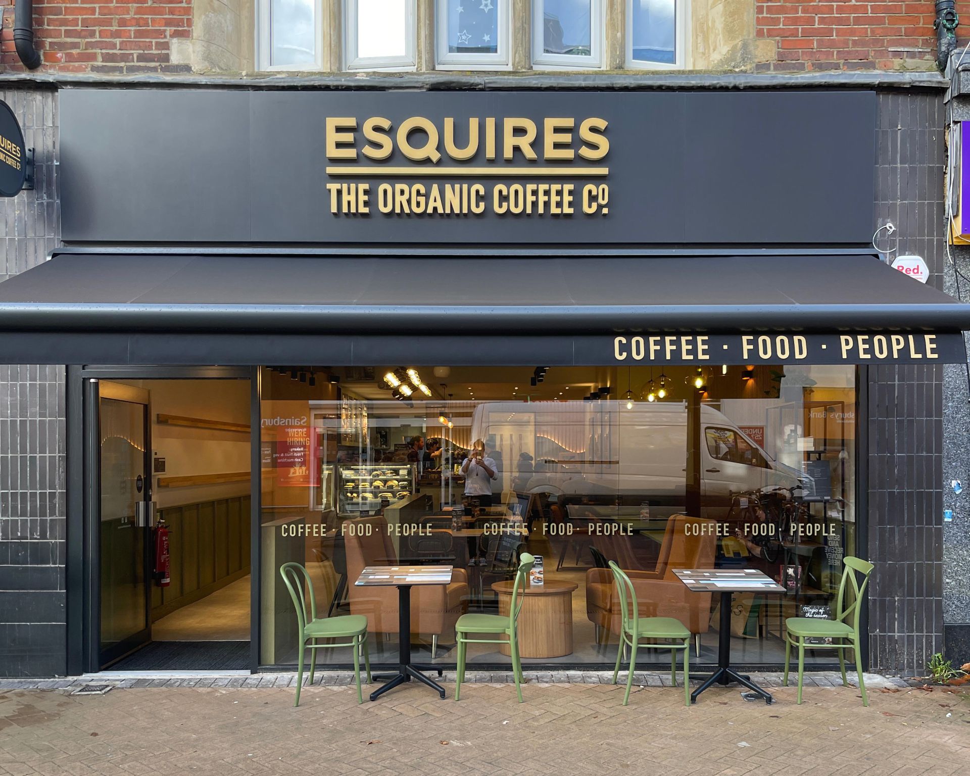 Esquires Organic coffee Solihull
