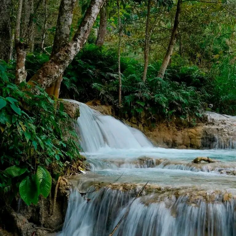 KUANGSI WATERFALL