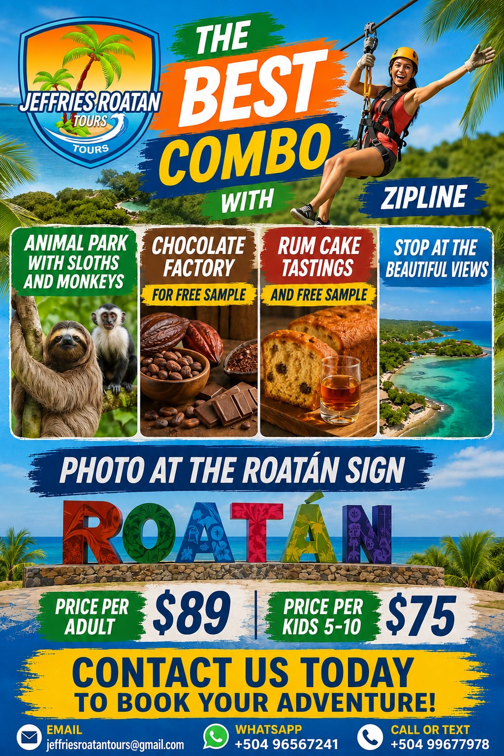Jeffries Roatán Tours