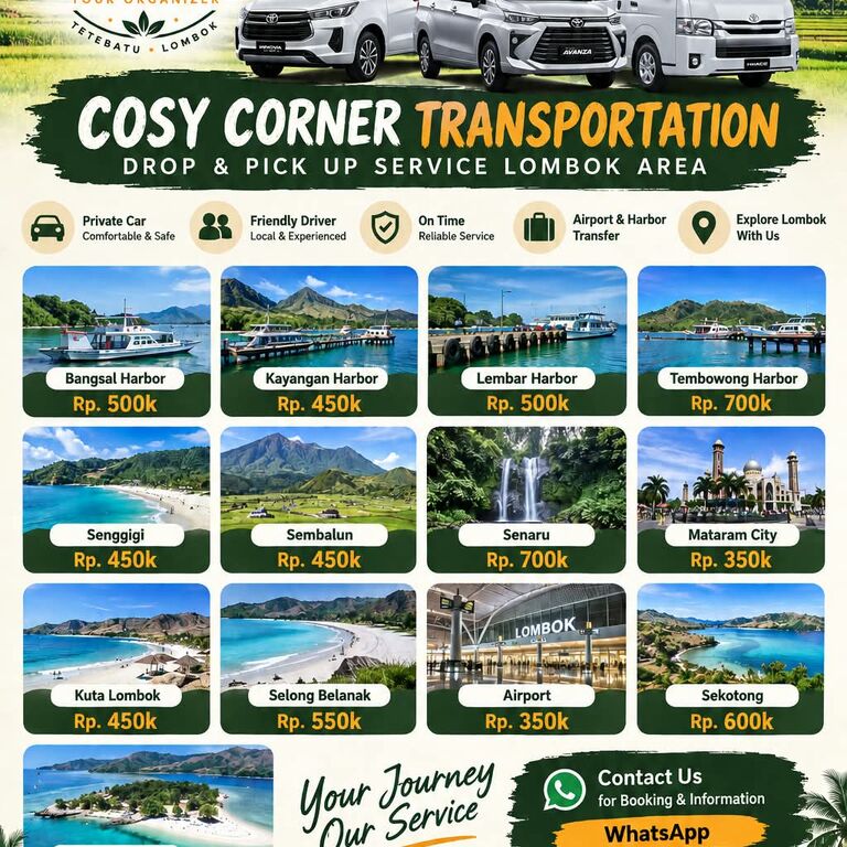 Cosy Corner Transportation