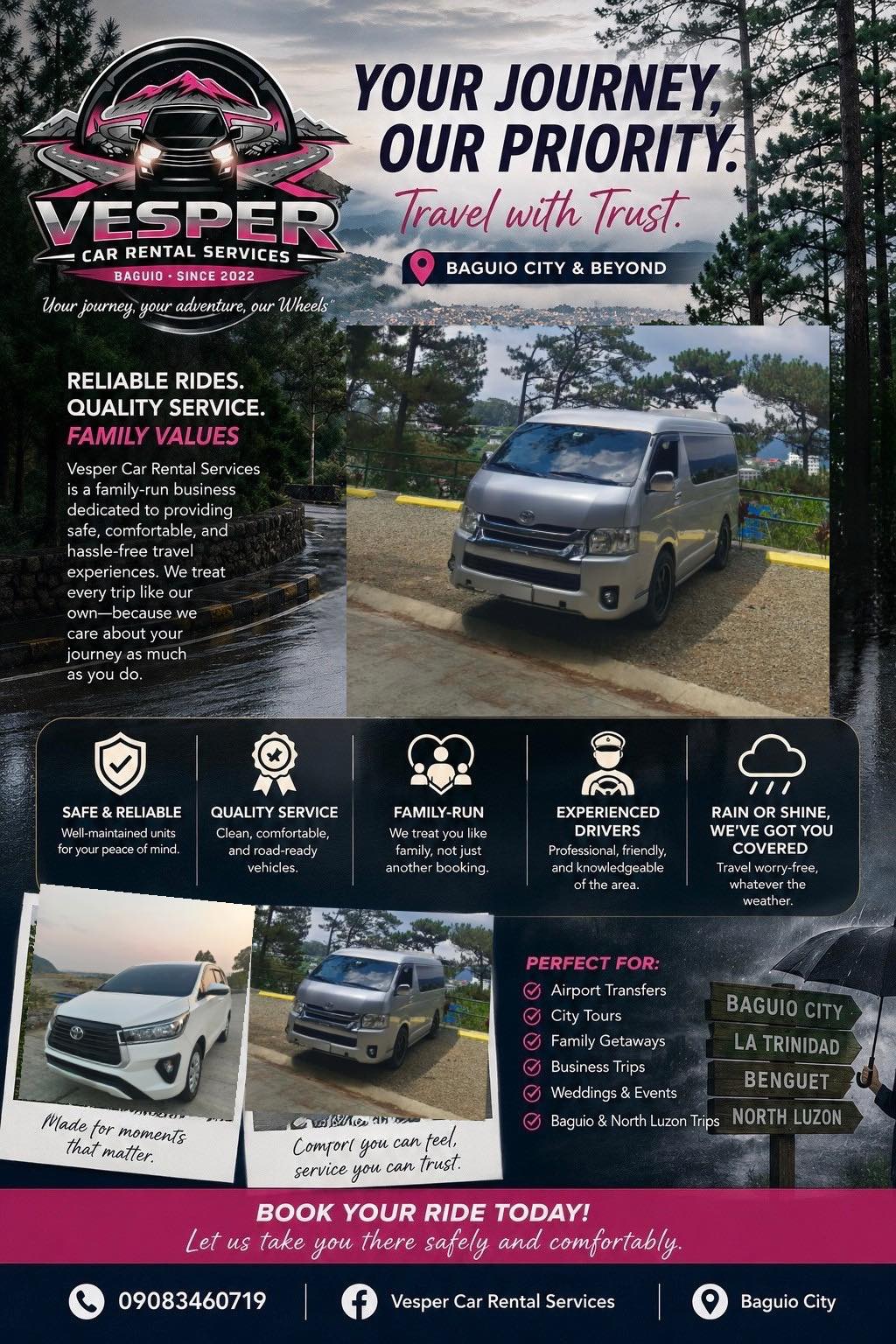 Vesper Car Rental Services