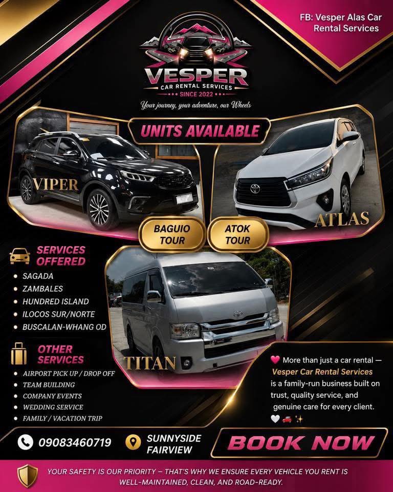 Vesper Car Rental Services
