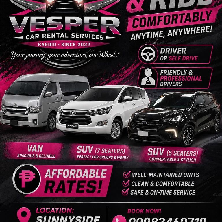 Vesper Car Rental Services