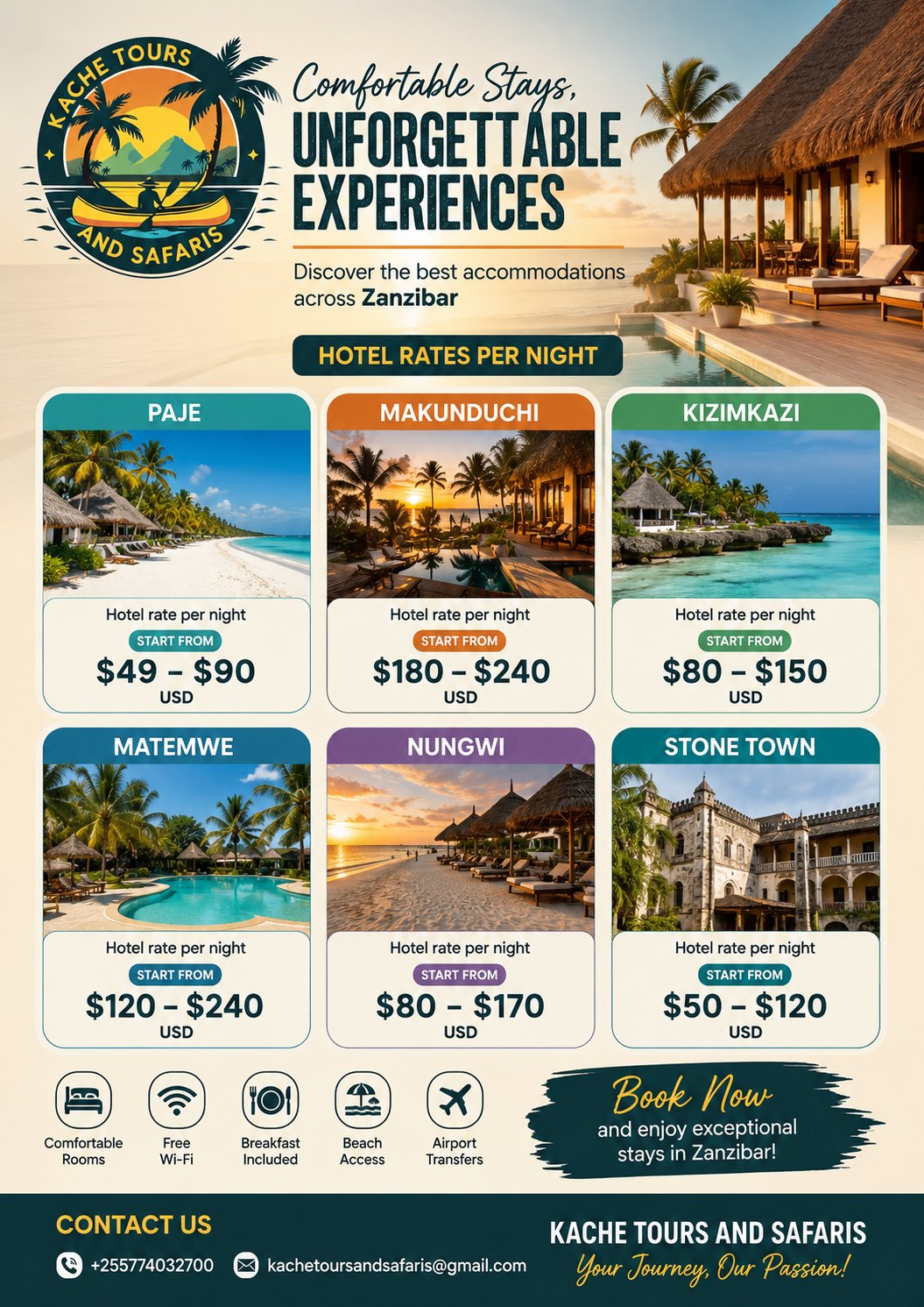 Kache tours and safari
