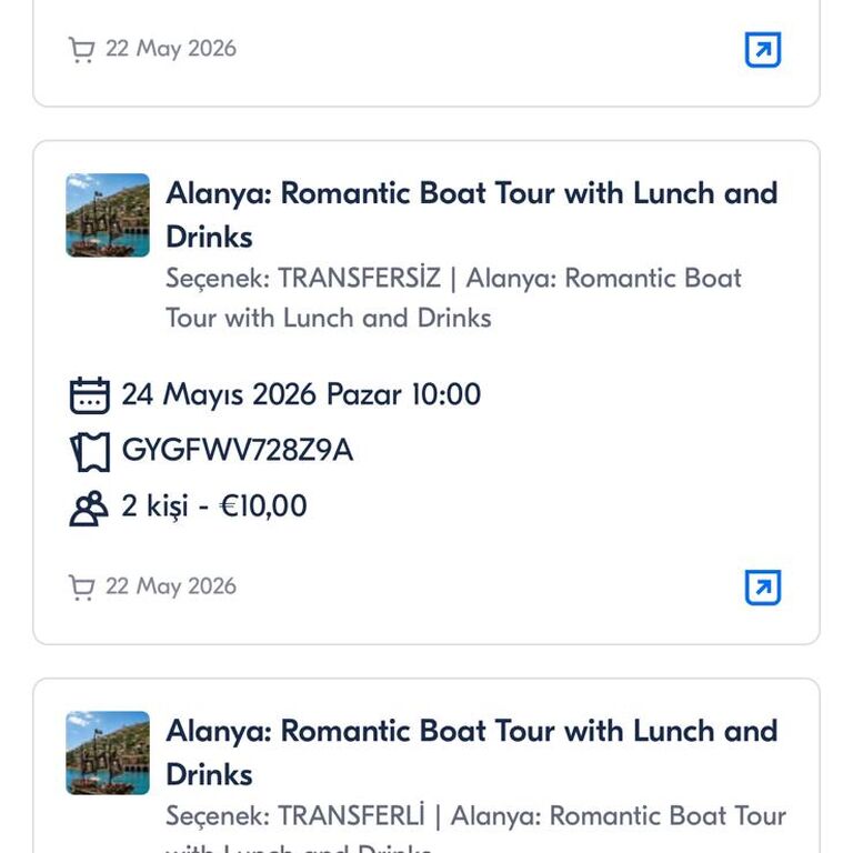 Titanic pirate boat alanya