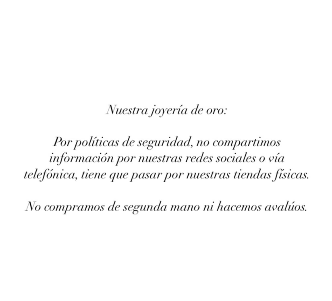 Joyería Modelo