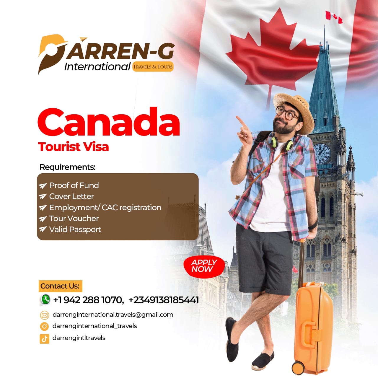 Darren-G International Travels