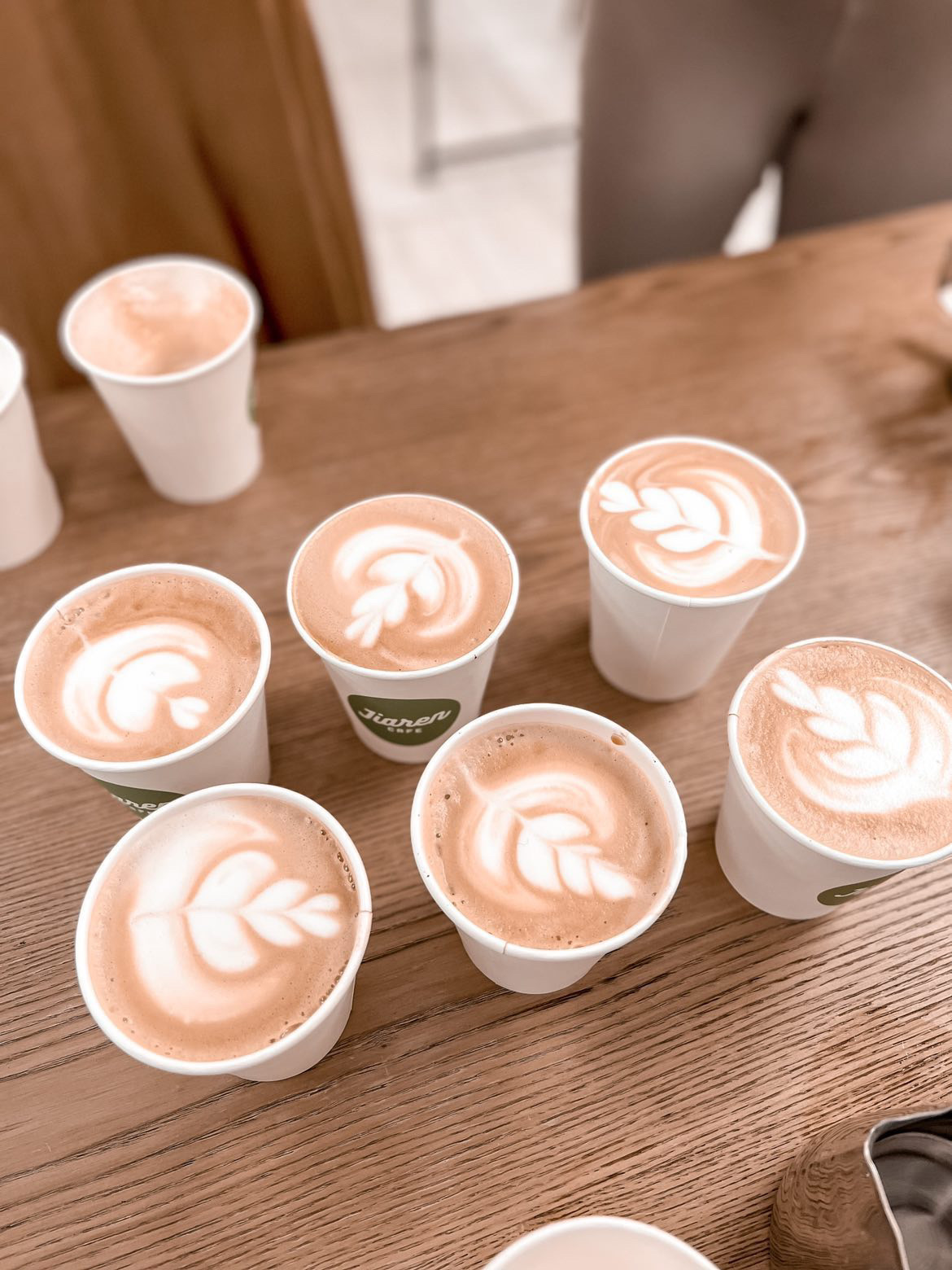 Aesthetic Barista Latte Art