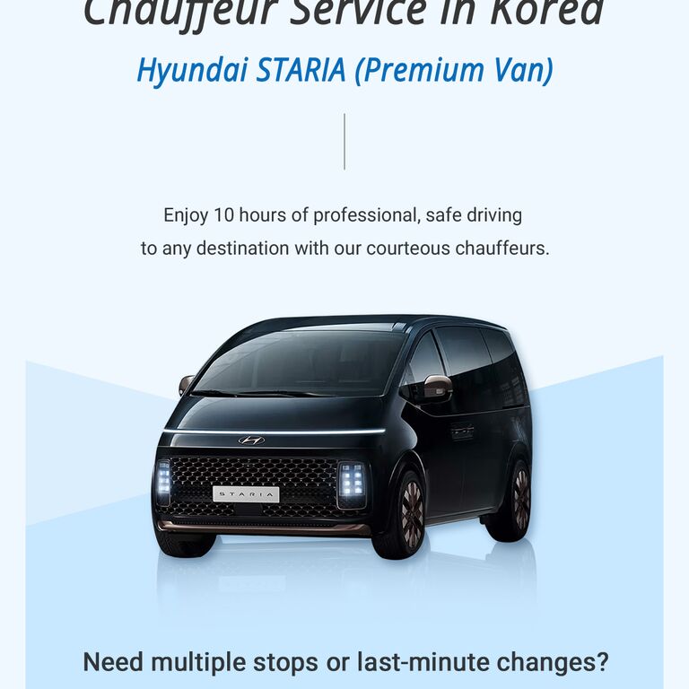 Bluesky Charter Car in Korea