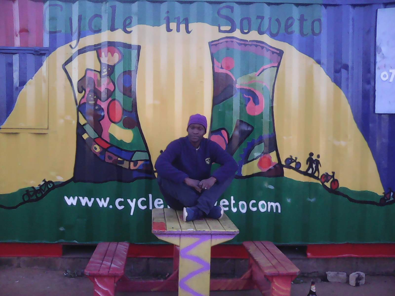 Cycle in Soweto