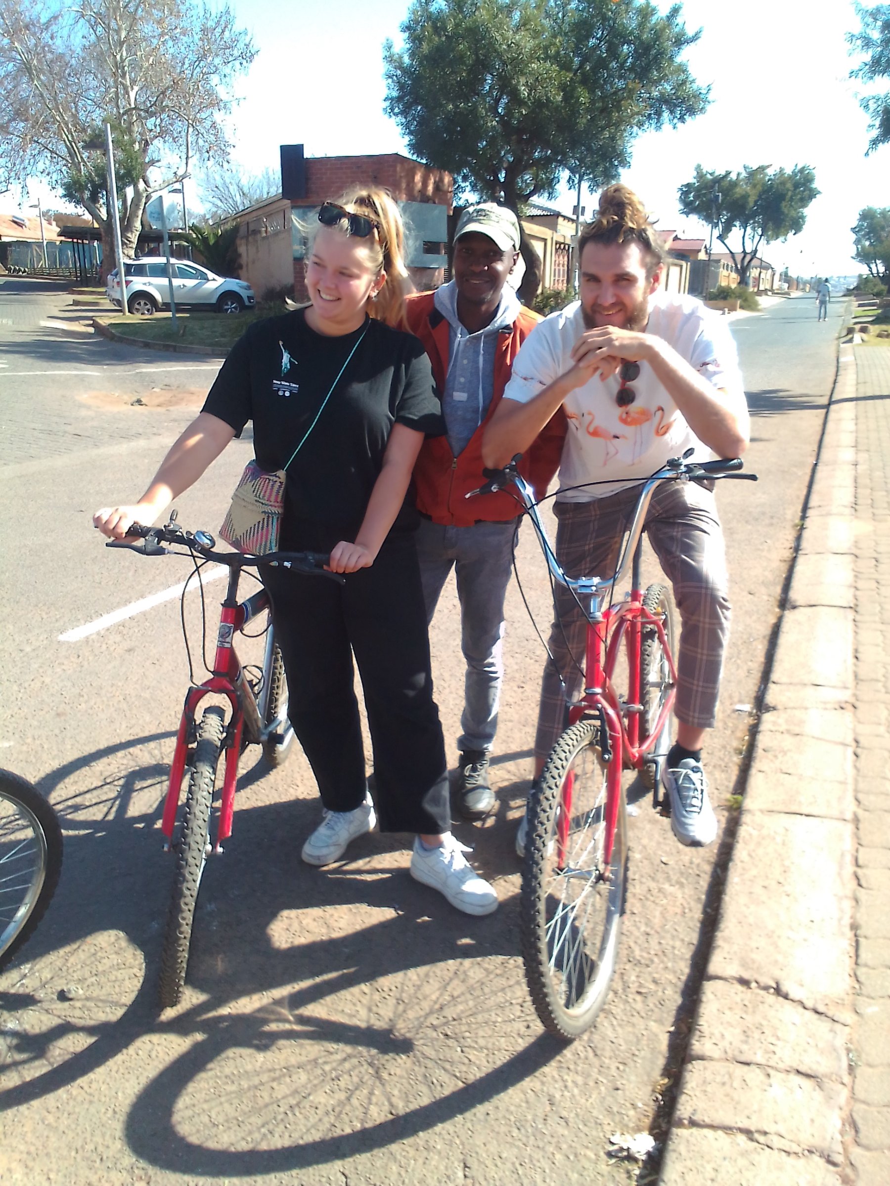 Cycle in Soweto