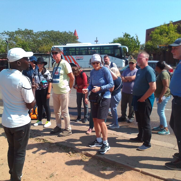 Cycle in Soweto
