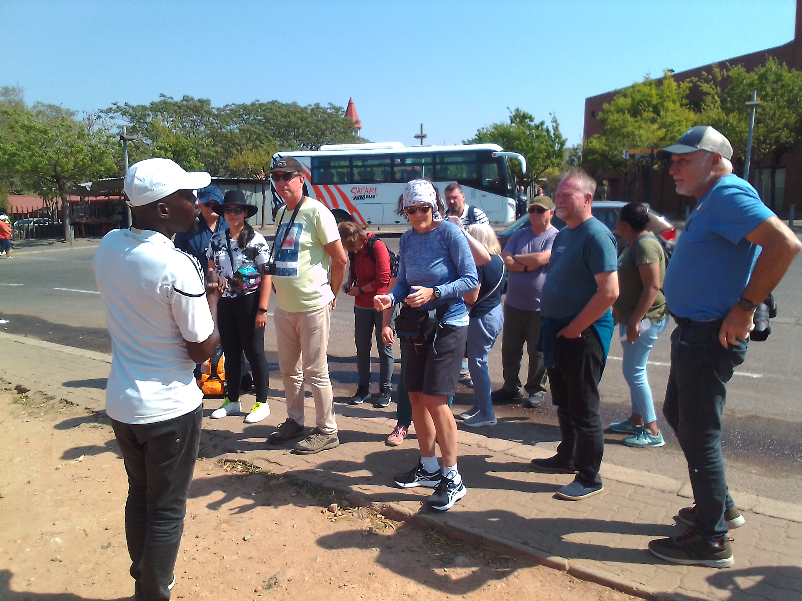 Cycle in Soweto
