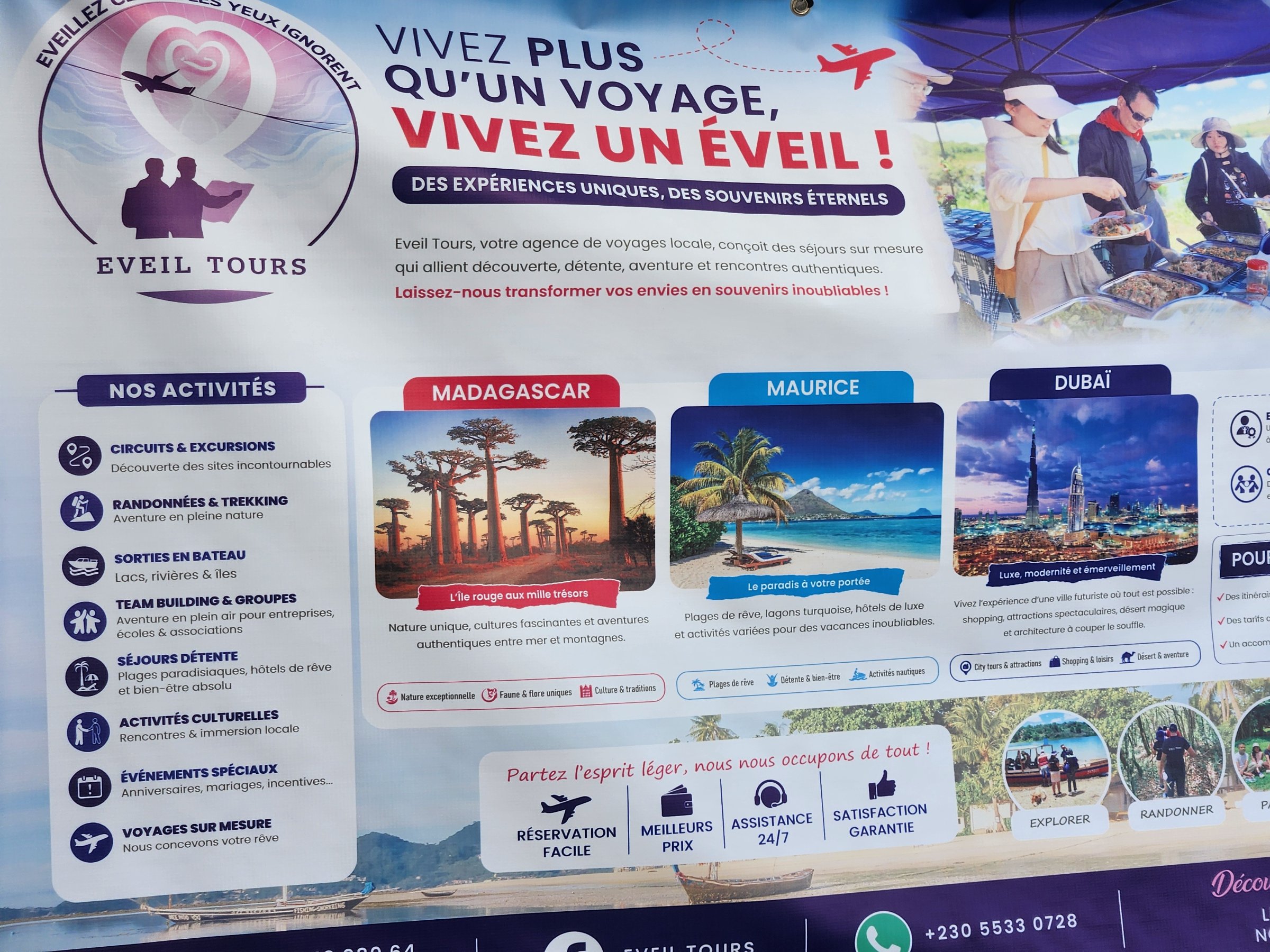 EVEIL TOURS