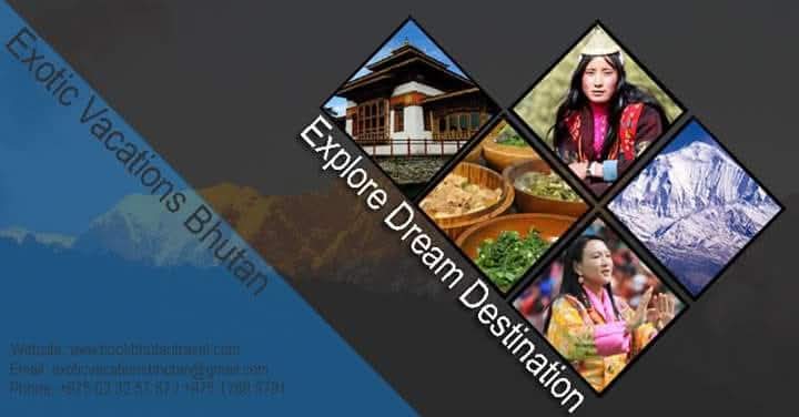 Exotic vacations Bhutan