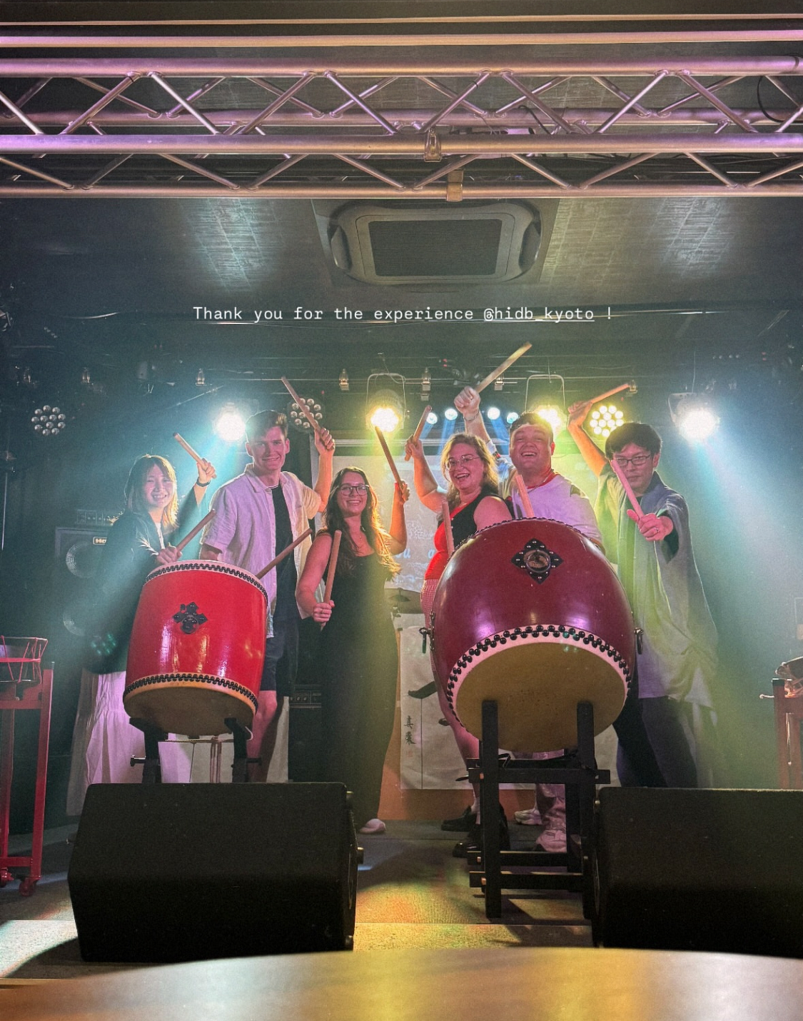 HidB,Kyoto: Japanese Taiko Drum Workshop in Gion