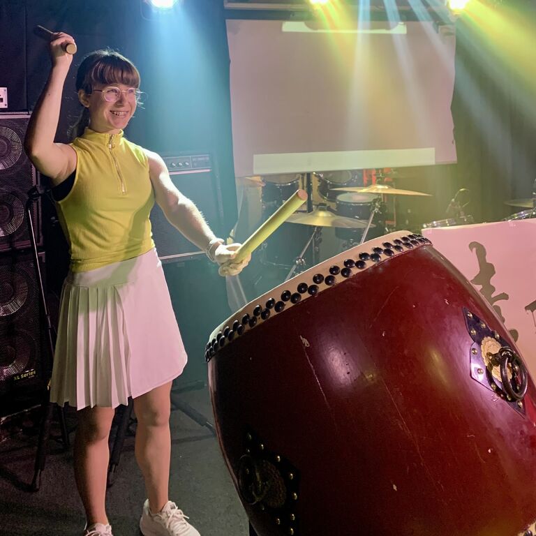 HidB,Kyoto: Japanese Taiko Drum Workshop in Gion