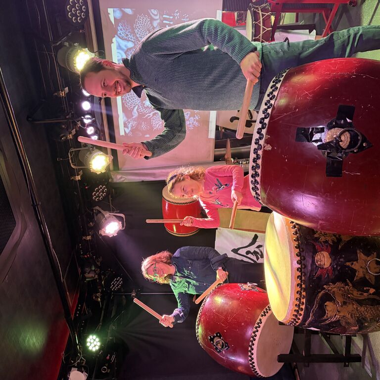 HidB,Kyoto: Japanese Taiko Drum Workshop in Gion