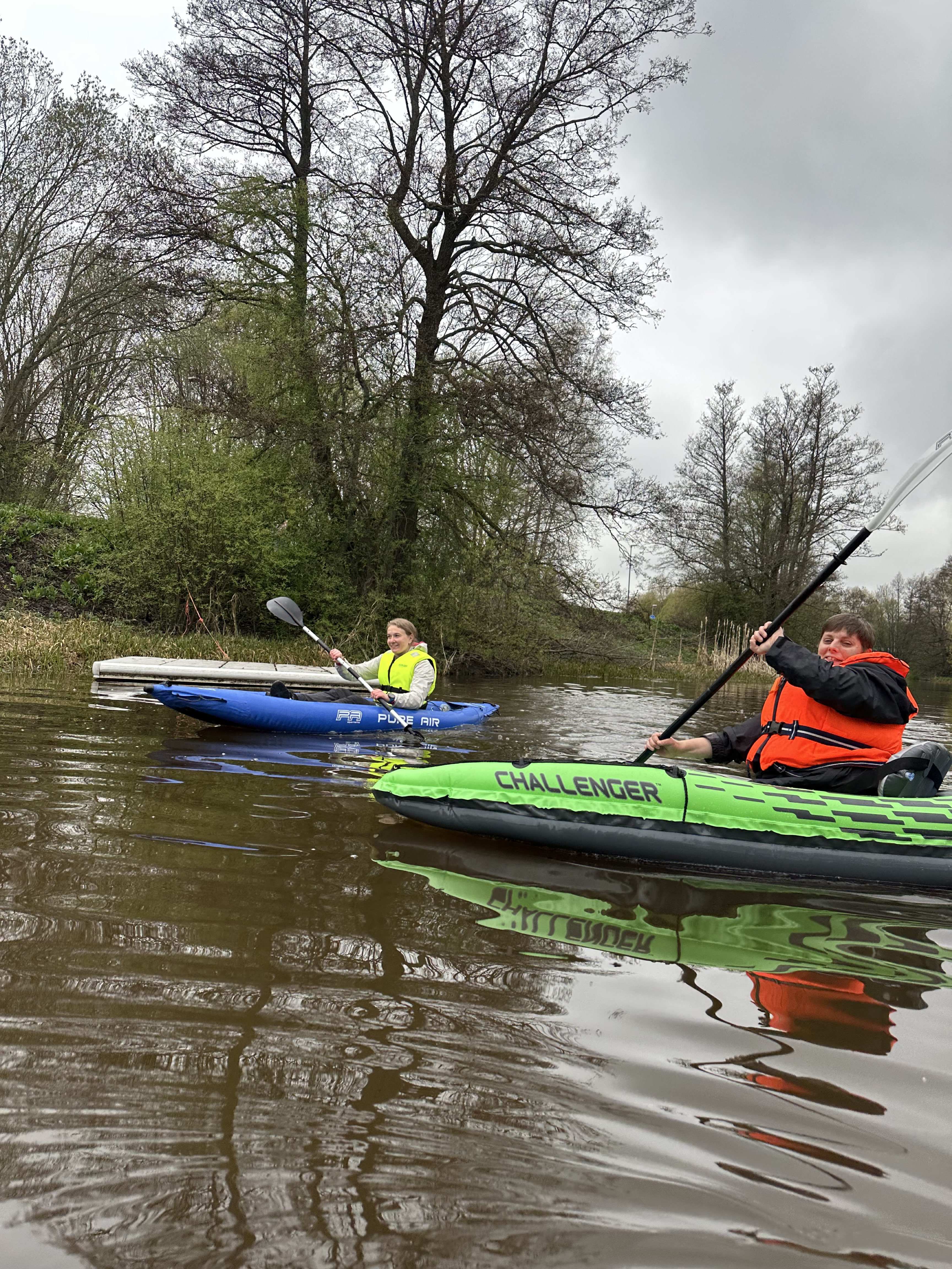 Fyrisån canoeing and  kayaking