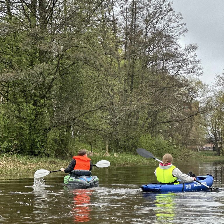 Fyrisån canoeing and  kayaking