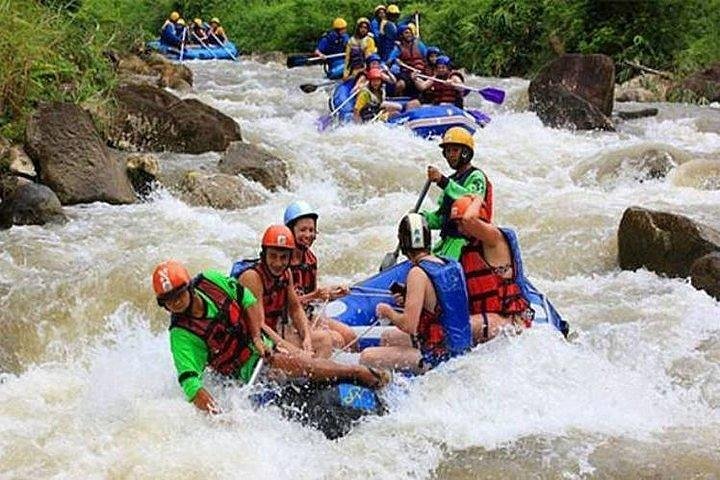 PHUKET: Rafting (C) 5 km-Flying Fox--Buddha Cave+ Waterfall+ Lunch