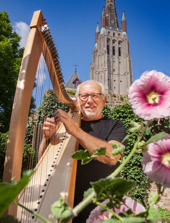 Luc Vanlaere Harpist Concert
