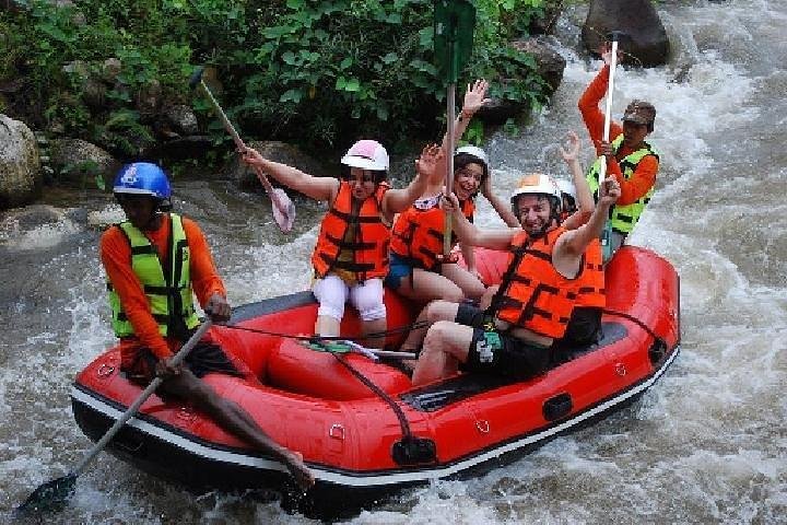 PHUKET: Rafting 7 km-Flying Fox--Buddha Cave+ Waterfall+ Lunch