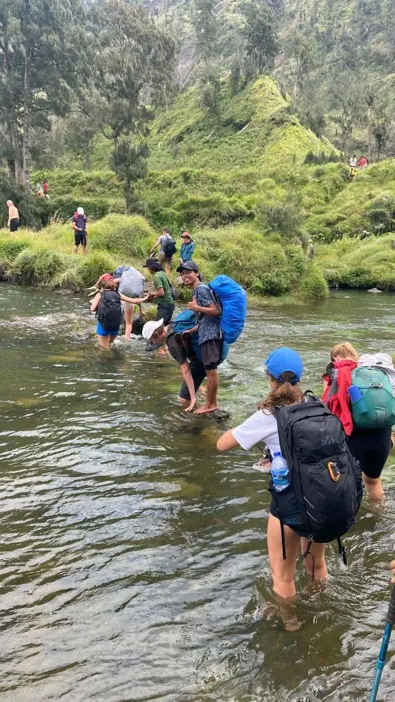 Trekking to Rinjani
