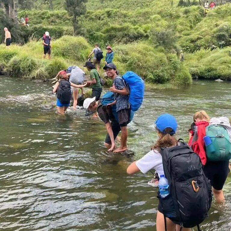 Trekking to Rinjani