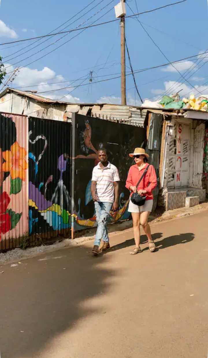 Visit kibera with a local