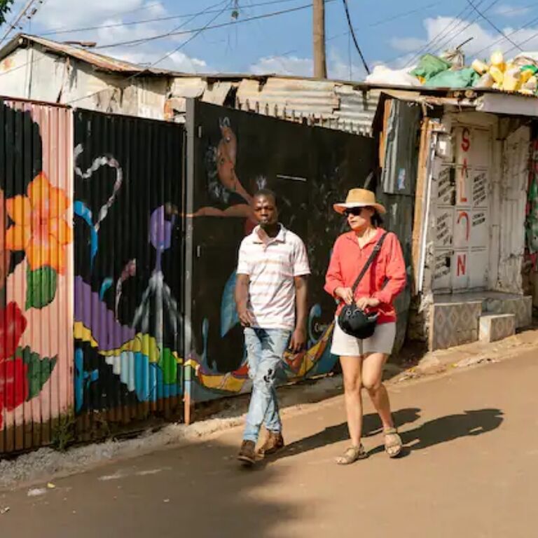 Visit kibera with a local