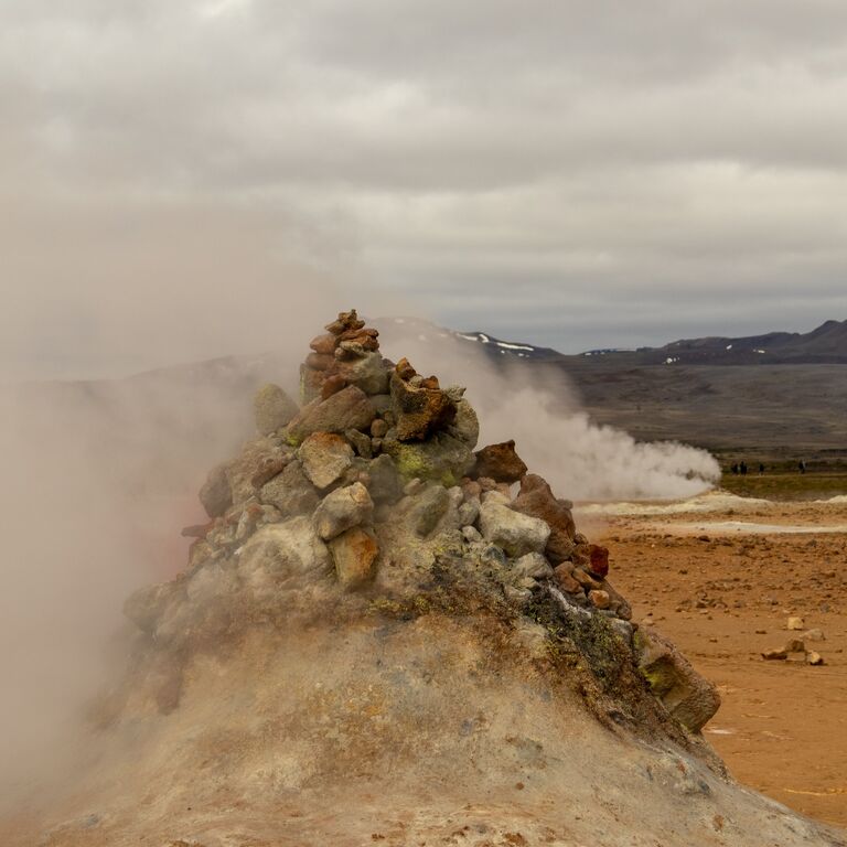 Friend in Iceland