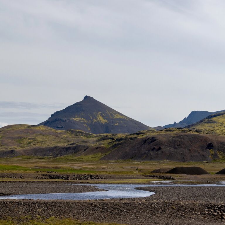Friend in Iceland