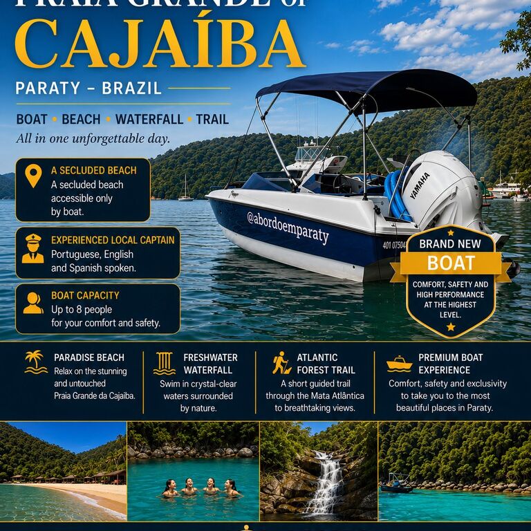 A bordo em Paraty Turismo