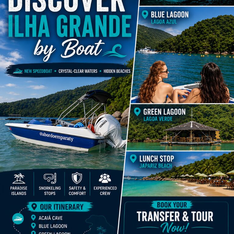 A bordo em Paraty Turismo