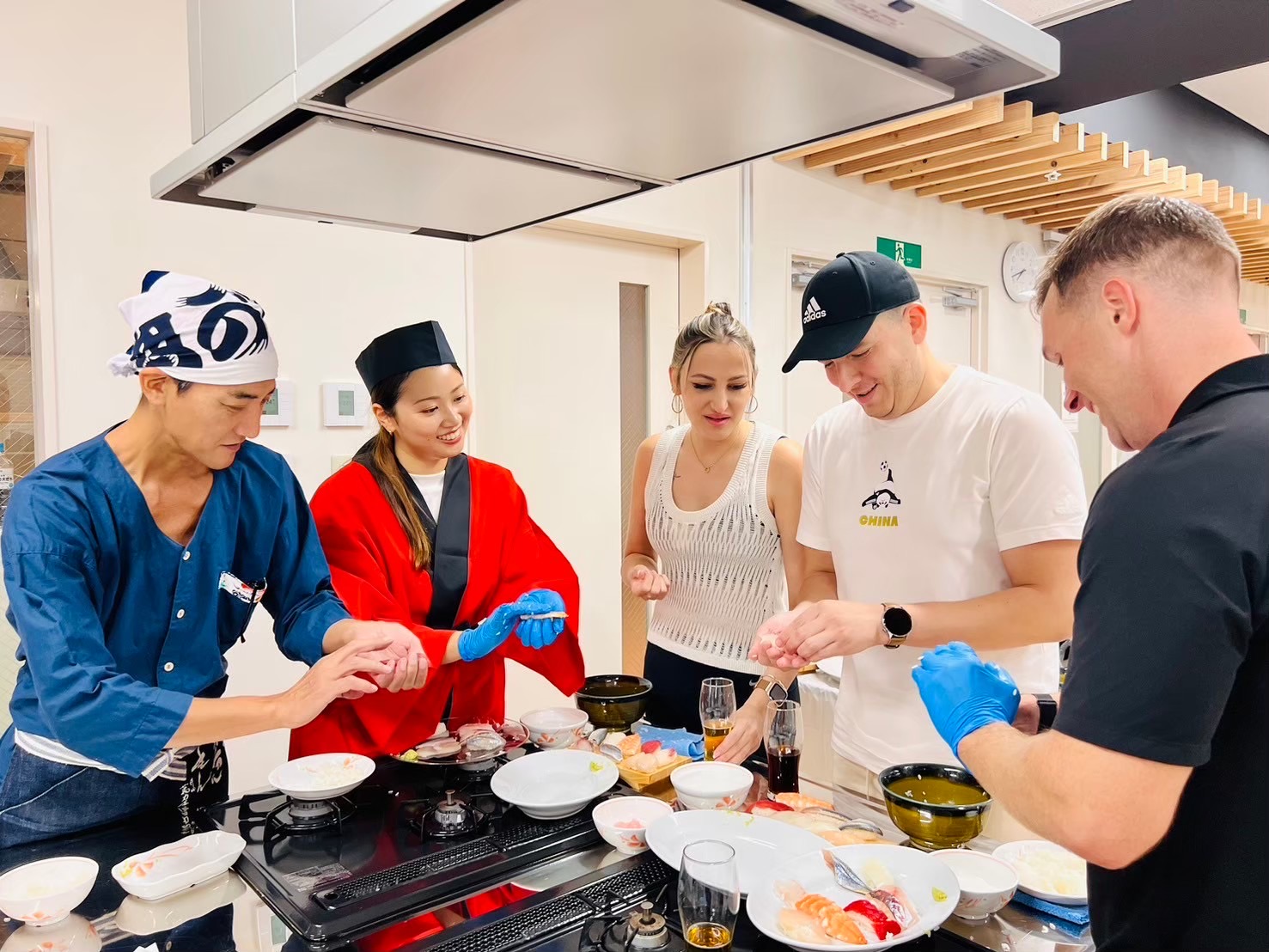 Best experience "Sushi Making Tour"  at  Naha Makishi Public Market