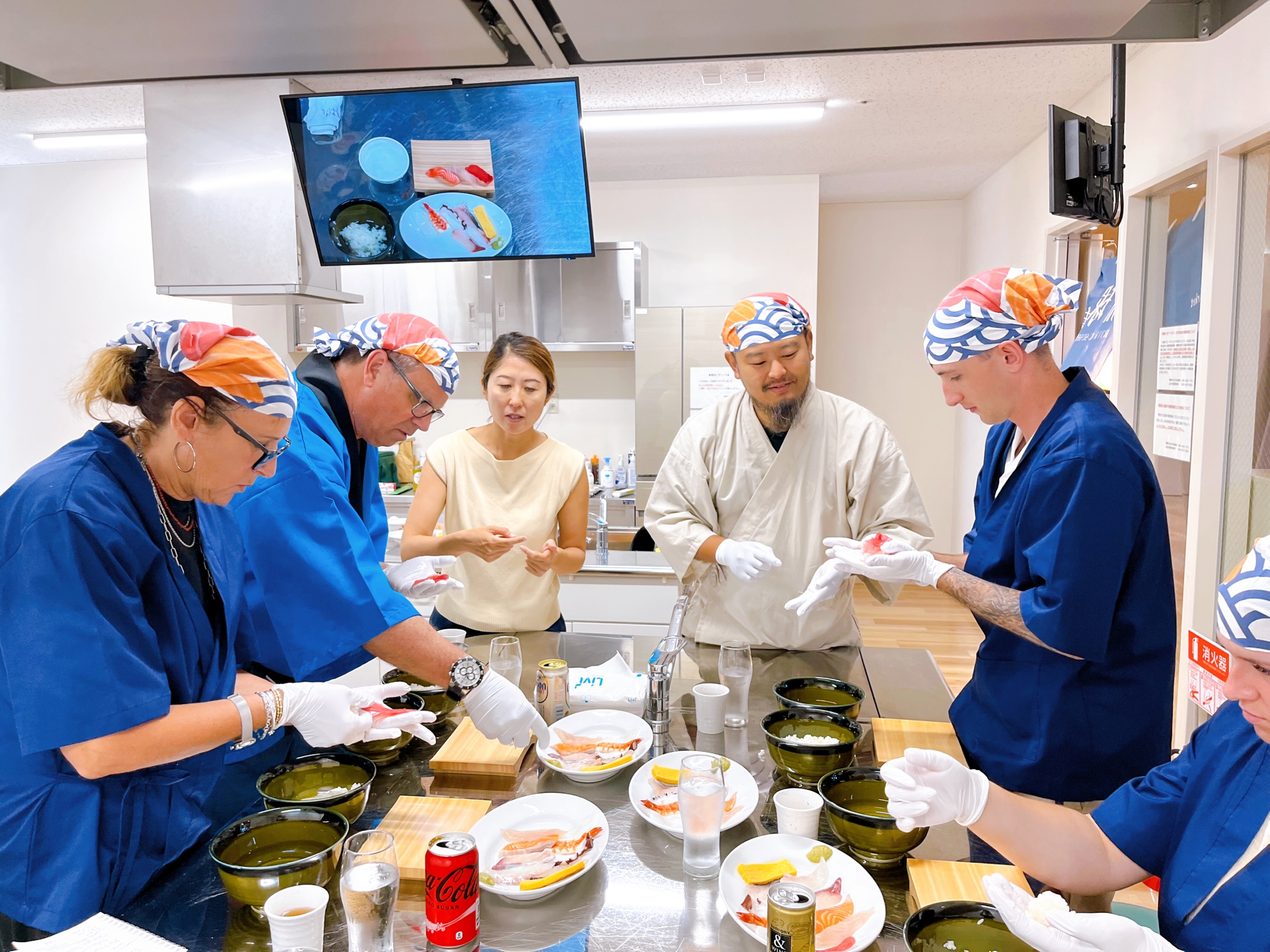 Best experience "Sushi Making Tour"  at  Naha Makishi Public Market