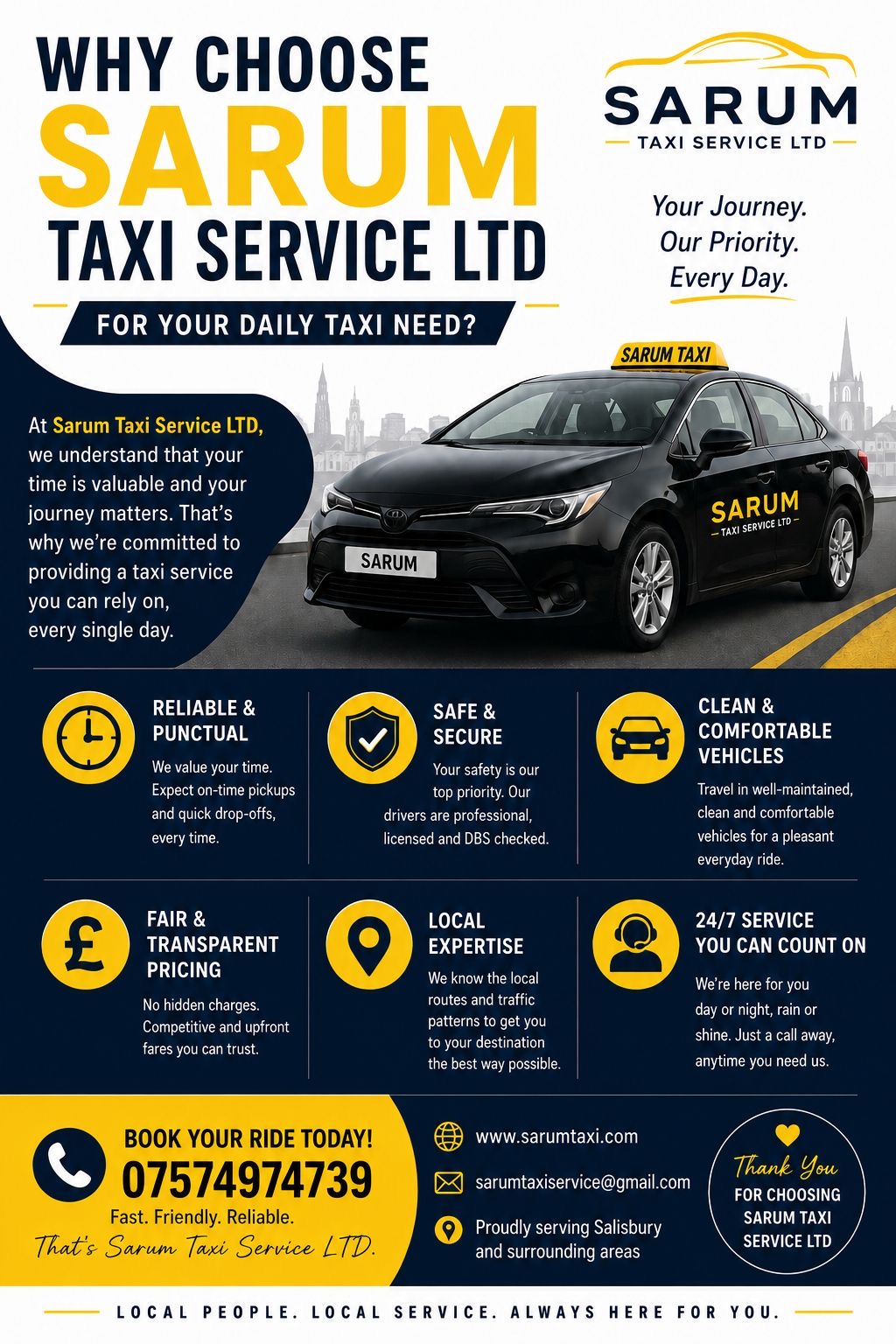 SARUM TAXI SERVICE LTD
