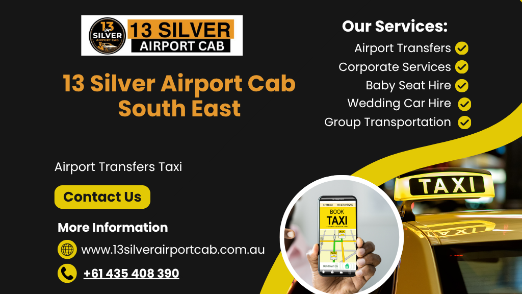 13 Silver Airport cab
